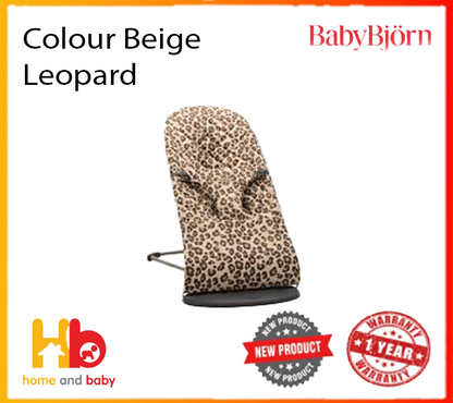 Baby Bjorn Bouncer Bliss Cotton Dark Grey Frame - Assorted Colours