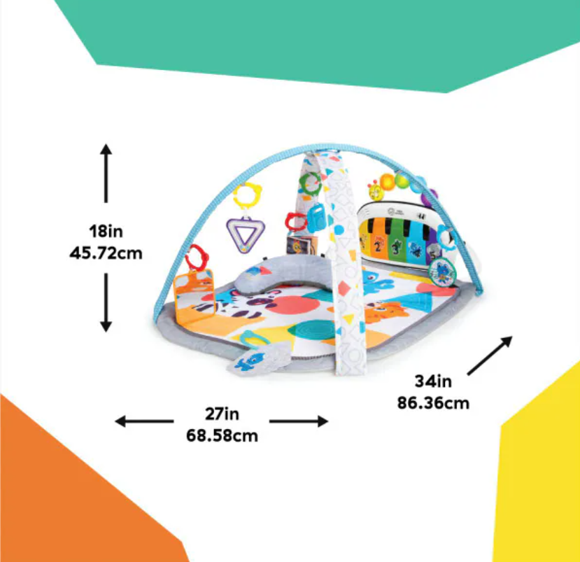 Baby Einstein 4-In-1 Kickin' Tunes Music And Language Discovery Gym