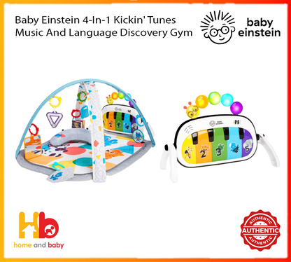 Baby Einstein 4-In-1 Kickin' Tunes Music And Language Discovery Gym