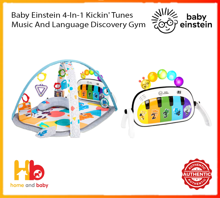 Baby Einstein 4-In-1 Kickin' Tunes Music And Language Discovery Gym