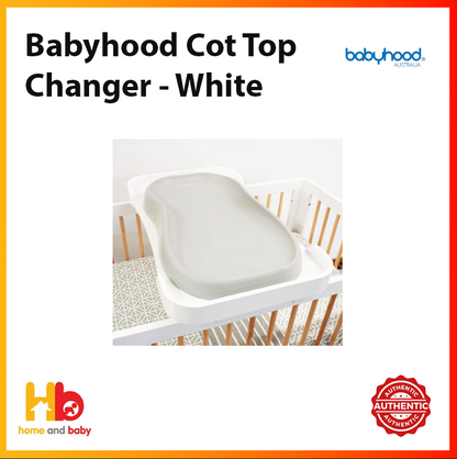 Babyhood Cot Top Changer - White