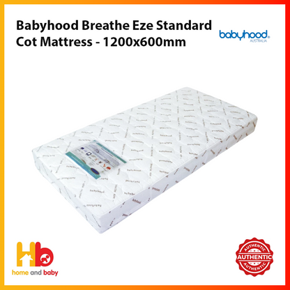 Babyhood Breathe Eze Standard Cot Mattress