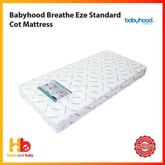 Babyhood Breathe Eze Standard Cot Mattress