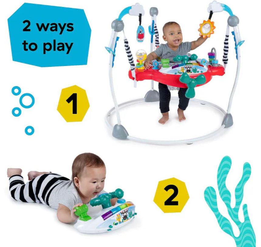 Baby Einstein Airplane Adventure 2-In-1 Activity Jumper