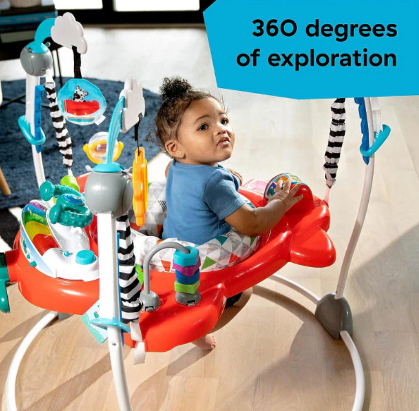 Baby Einstein Airplane Adventure 2-In-1 Activity Jumper