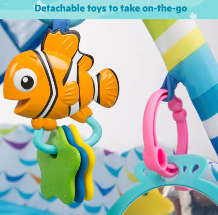 Bright Starts Disney Baby Finding Nemo Gym - Mr. Ray