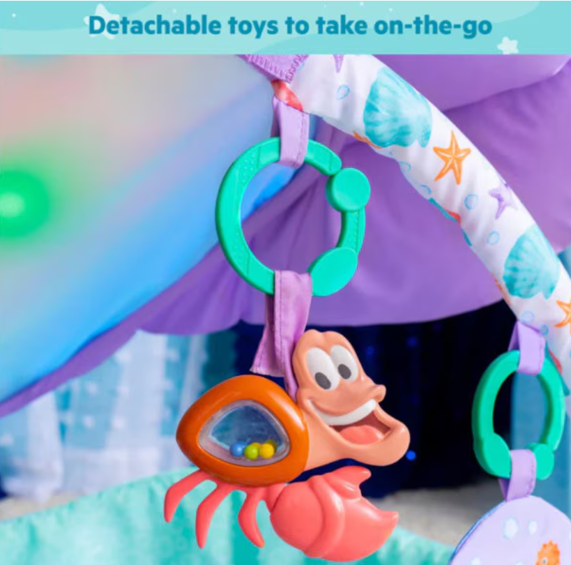 Bright Starts Disney Baby Little Mermaid Activity Gym