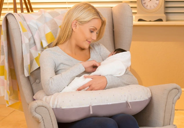 Clevamama ClevaCushion Nursing Pillow & Baby Nest - Assorted Colours