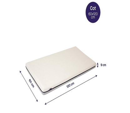 Clevamama Clevafoam Support Mattress Increased Airflow - 70x140cm