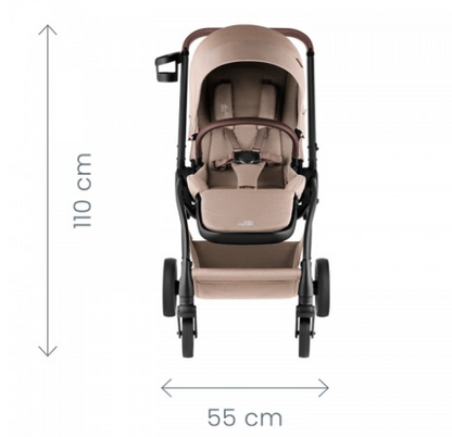 Britax Rio Stroller - Teak | Birth to 4 years | 0 - 22KG