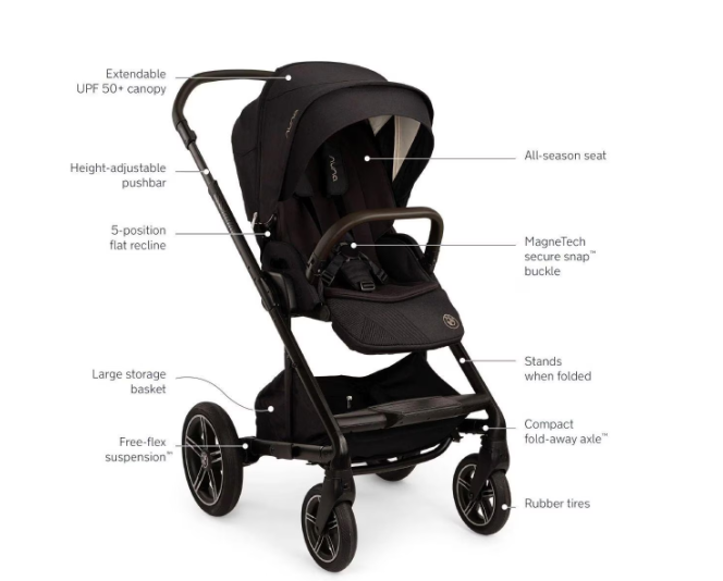 Nuna Mixx Next Stroller - BMW Collection Element