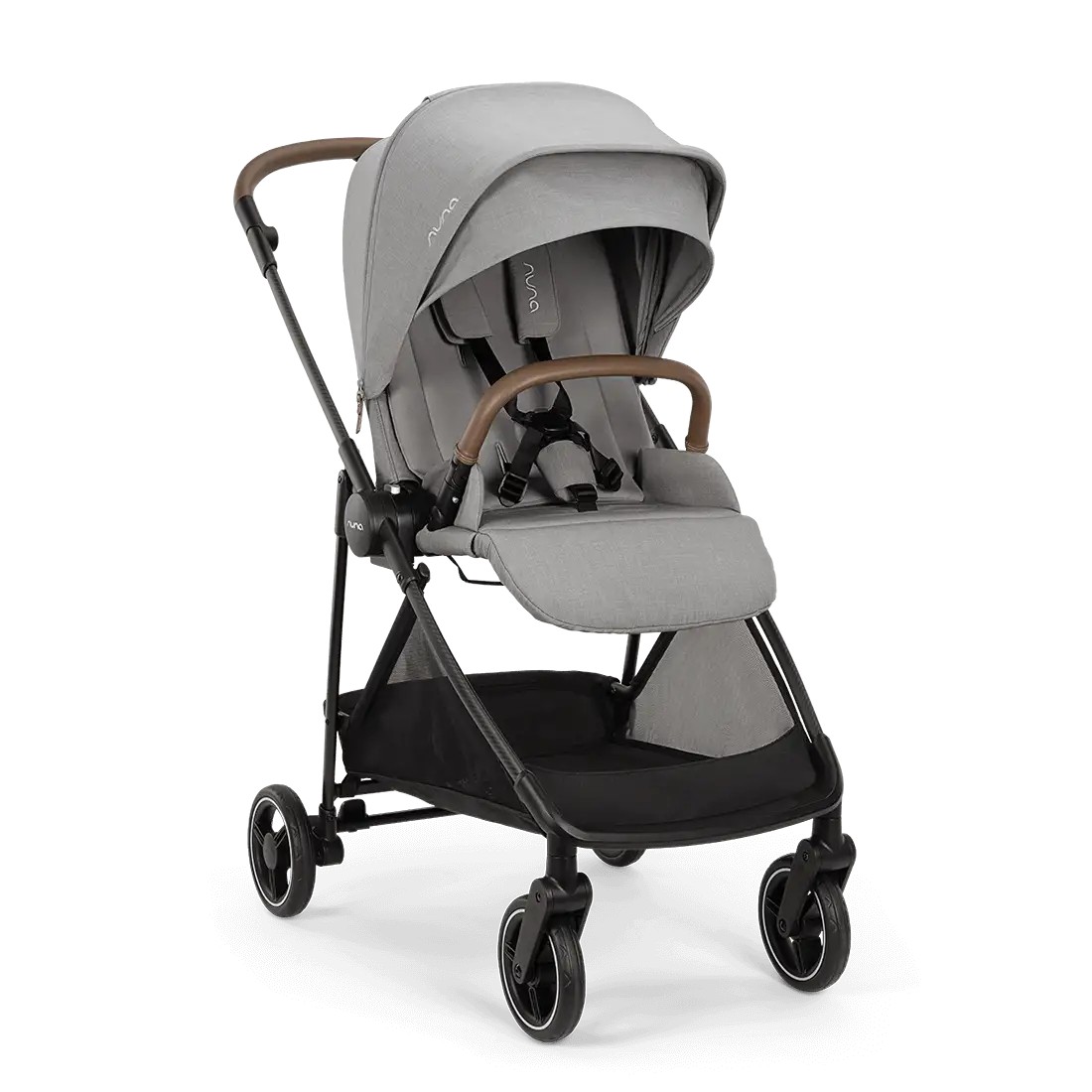 Nuna Ixxa Next Stroller - Biscotti / Thunder / Caviar / Calla / Seasalt