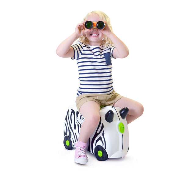 TRUNKI RIDE-ON LUGGAGE - ZIMBA ZEBRA