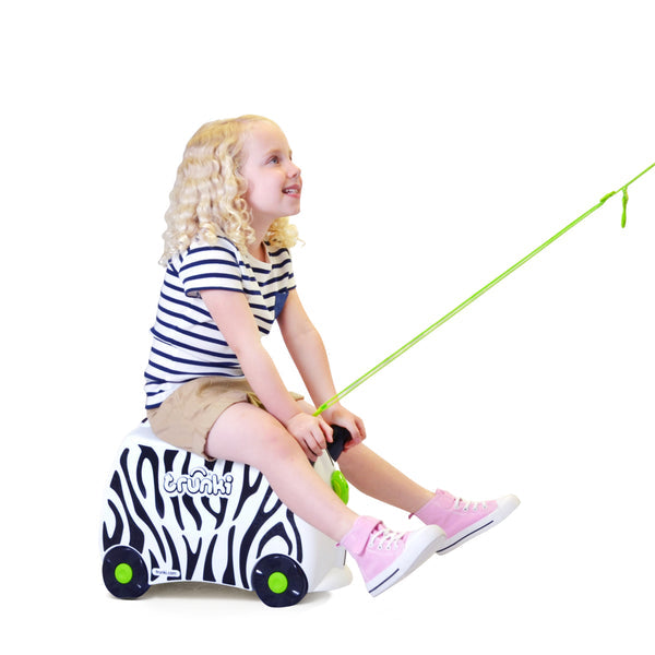 TRUNKI RIDE-ON LUGGAGE - ZIMBA ZEBRA