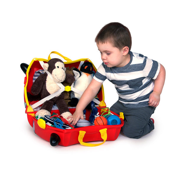 TRUNKI RIDE-ON LUGGAGE - ROCCO RACE CAR