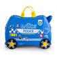 TRUNKI RIDE-ON LUGGAGE - PERCY POLICE CAR