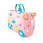 TRUNKI RIDE-ON LUGGAGE - FLOSSI THE FLAMINGO