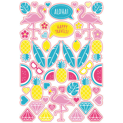 TRUNKI RIDE-ON LUGGAGE - FLOSSI THE FLAMINGO