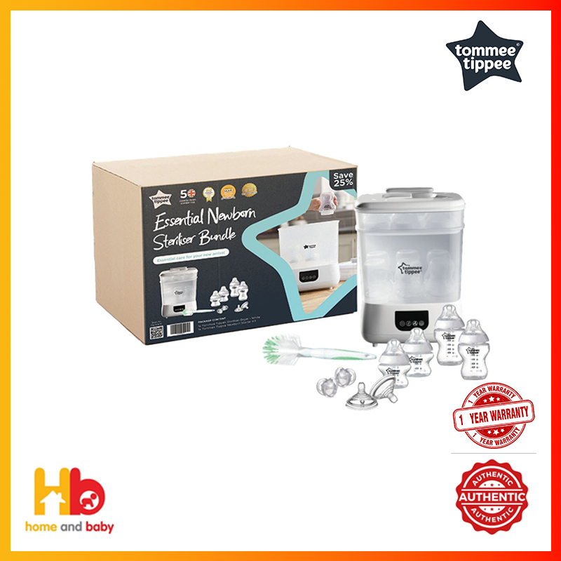 Tommee Tippee Essential Newborn Steriliser Bundle