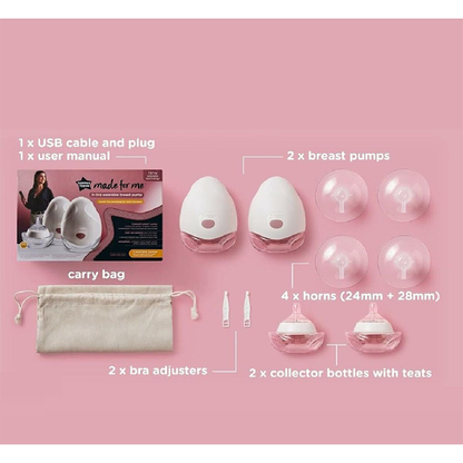 Tommee Tippee Made For Me Double Wearable Breast Pump