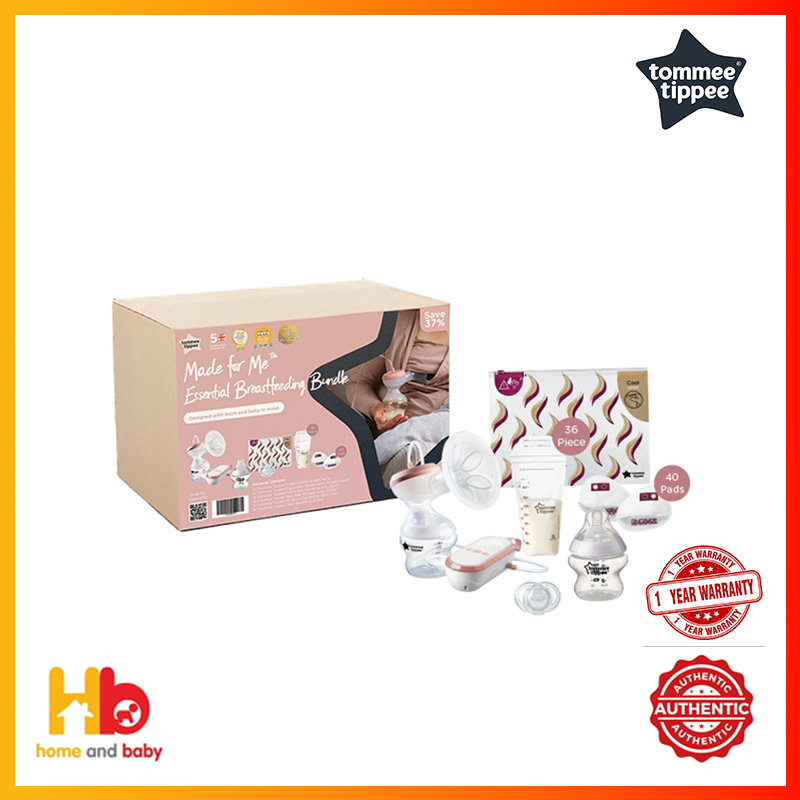 Tommee Tippee Made For Me Essential Breastfeeding Bundle