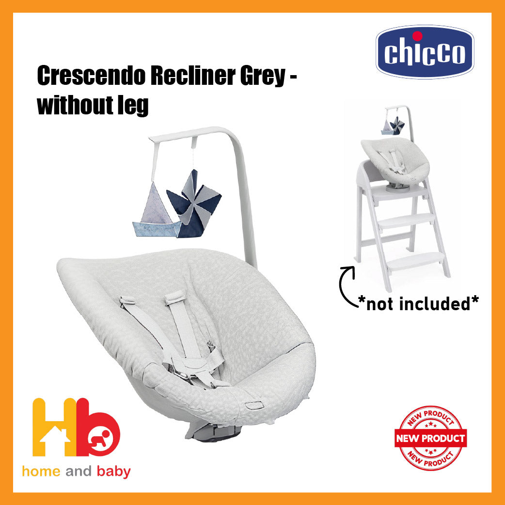 Crescendo Recliner Grey - without leg