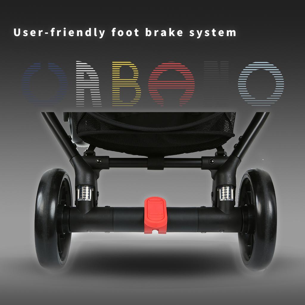 Combi Urbano Auto Fold Stroller - Black