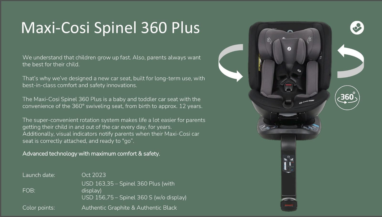 Maxi-Cosi Spinel 360 Plus