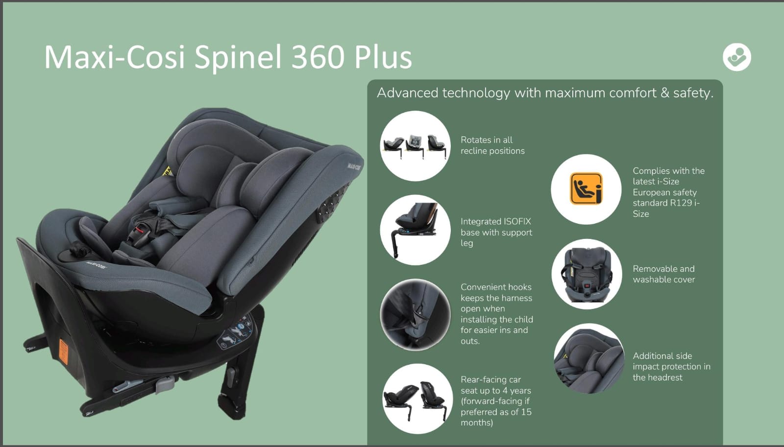 spinel maxi cosi Maxi-Cosi Spinel 360 Plus – Homeandbaby sg