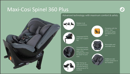 Maxi-Cosi Spinel 360 Plus