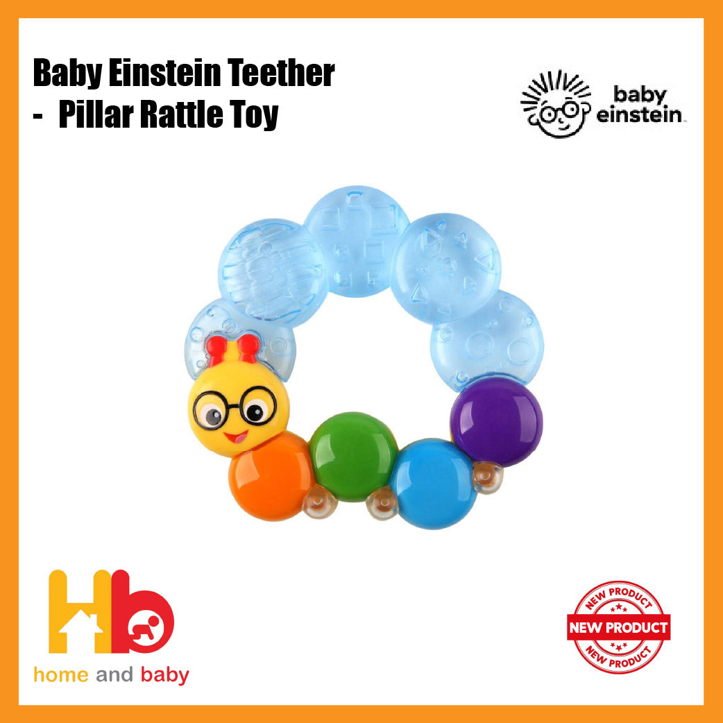 Baby Einstein Teether-Pillar Rattle Toy – Homeandbaby sg