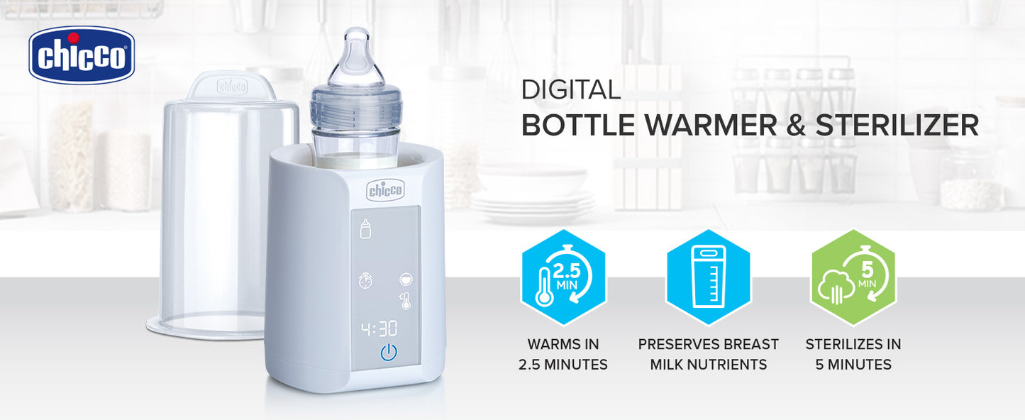 Chicco Digital Bottle Warmer & Sterilizer
