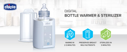 Chicco Digital Bottle Warmer & Sterilizer