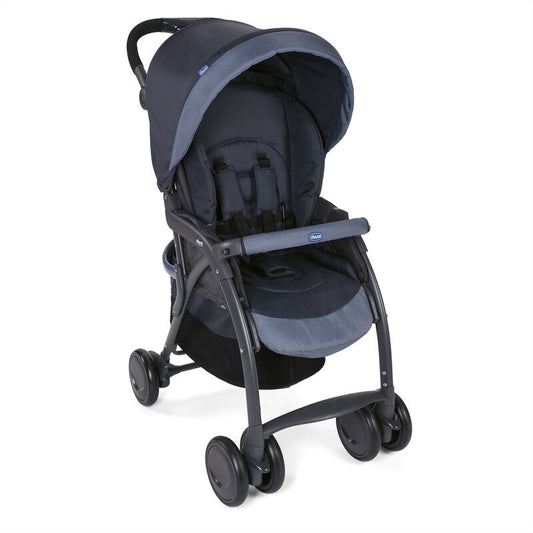 Chicco Simplicity Complete Stroller - India ink/Scarlet/Red