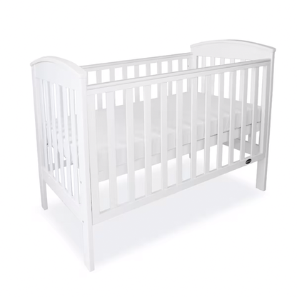 Babyhood Classic Curve Cot 4 in 1 - White