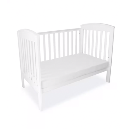 Babyhood Classic Curve Cot 4 in 1 - White