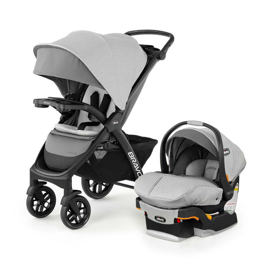 Chicco Bravo LE Trio Travel System - Driftwood