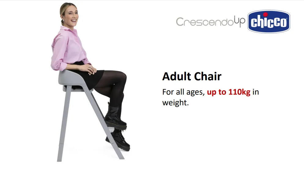 Chicco Crescendo Up Highchair (3 colors)