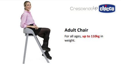 Chicco Crescendo Up Highchair (3 colors)