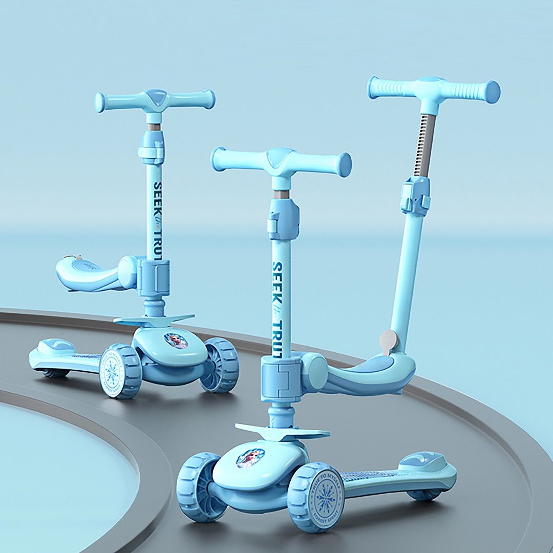 3 In 1 Foldable Scooter - Frozen