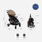 Hamilton Max Stroller - Assorted Colors (2 Years Warranty)