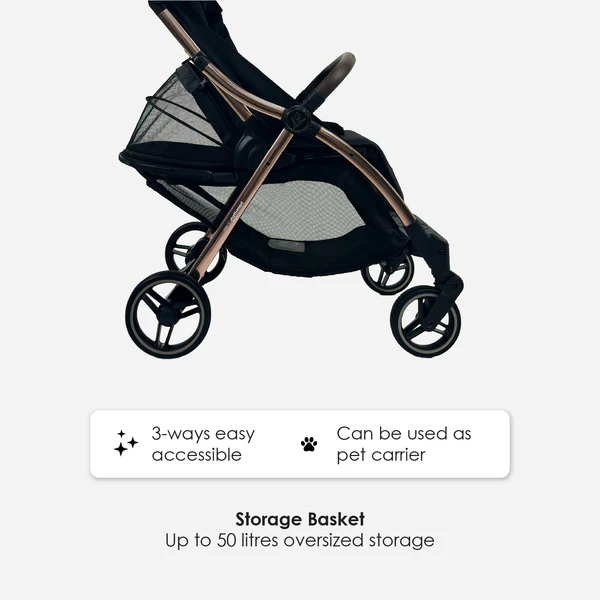 Hamilton Max Stroller - Assorted Colors (2 Years Warranty)