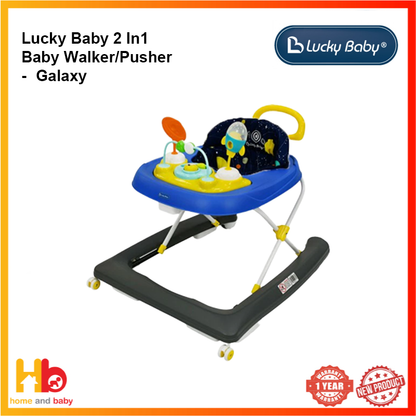 Lucky Baby 2 In1 Baby Walker/Pusher