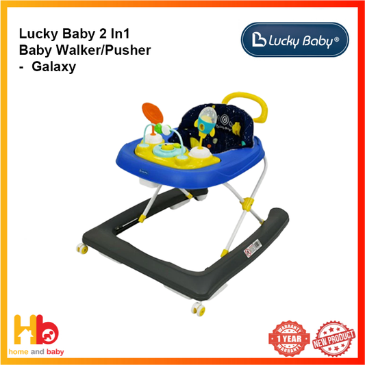 Lucky Baby 2 In1 Baby Walker/Pusher