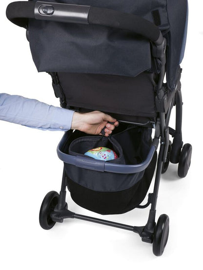 Chicco Simplicity Complete Stroller - India ink/Scarlet/Red
