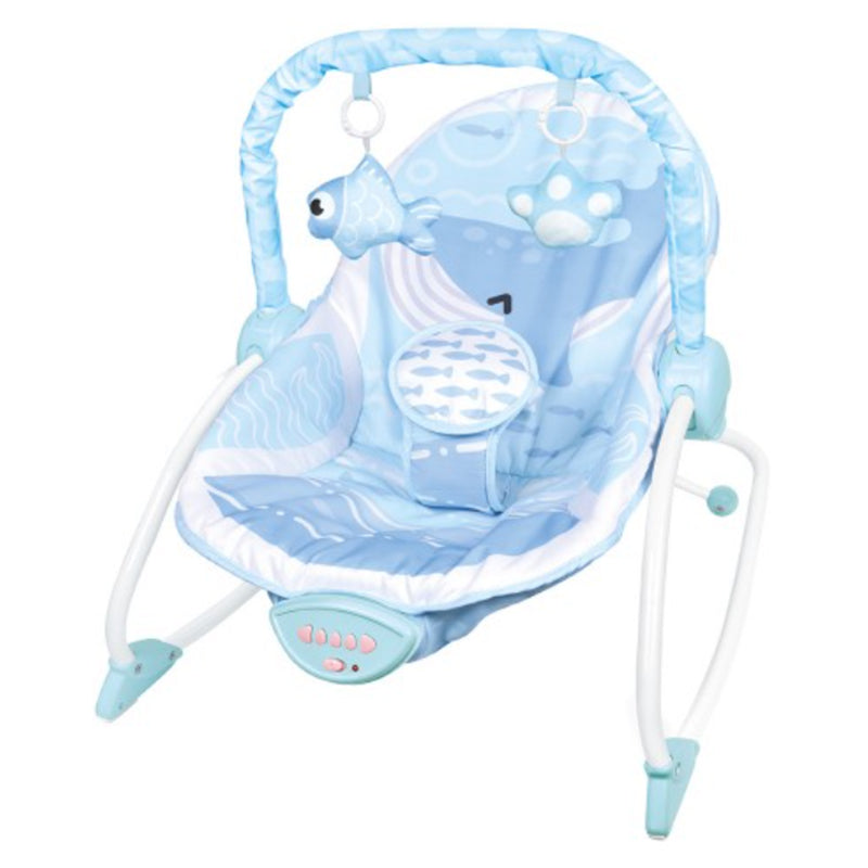 Infant to Toddler Rocker (Vibration/Music) - Whale