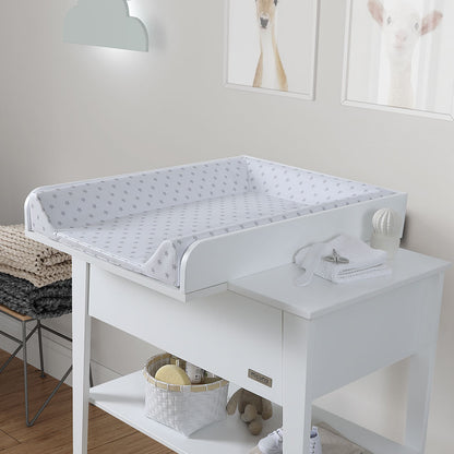 Micuna Diaper Changing Board - Beige Dots/Grey Stars