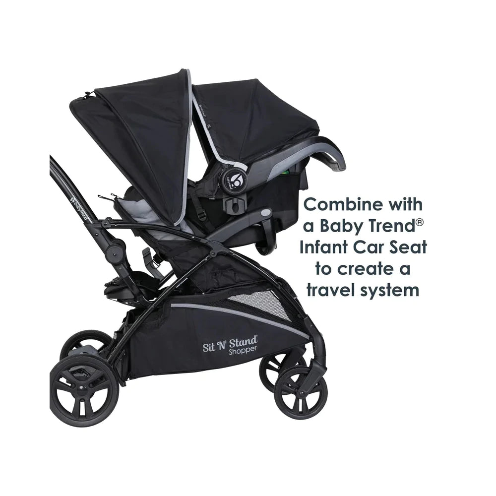 Baby Trend Sit N Stand 5-in-1 Shopper Stroller