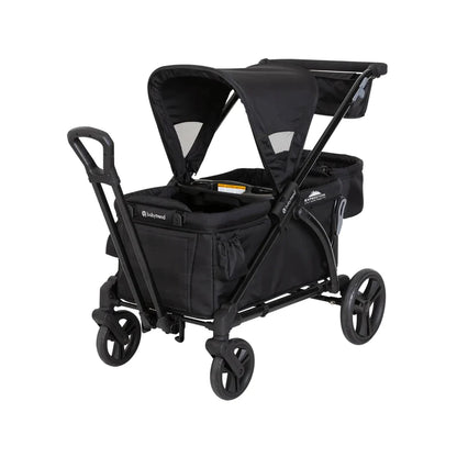 Baby Trend Expedition® 2-in-1 Stroller Wagon PLUS - Ultra Black/ Ultra Grey