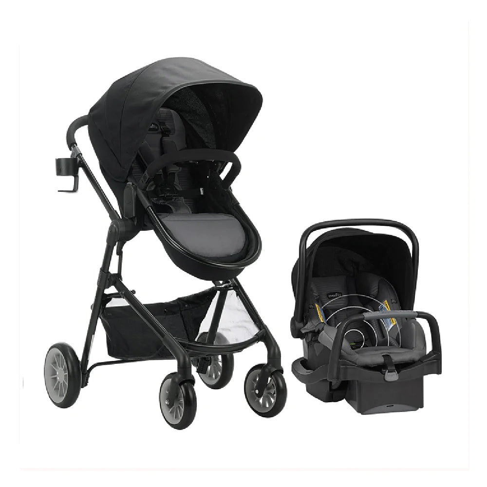 Evenflo Pivot Travel System w LiteMax Infant Car Seat